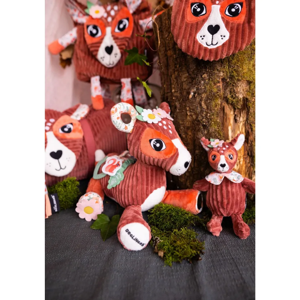 Peluche d'activités mélimélos la biche