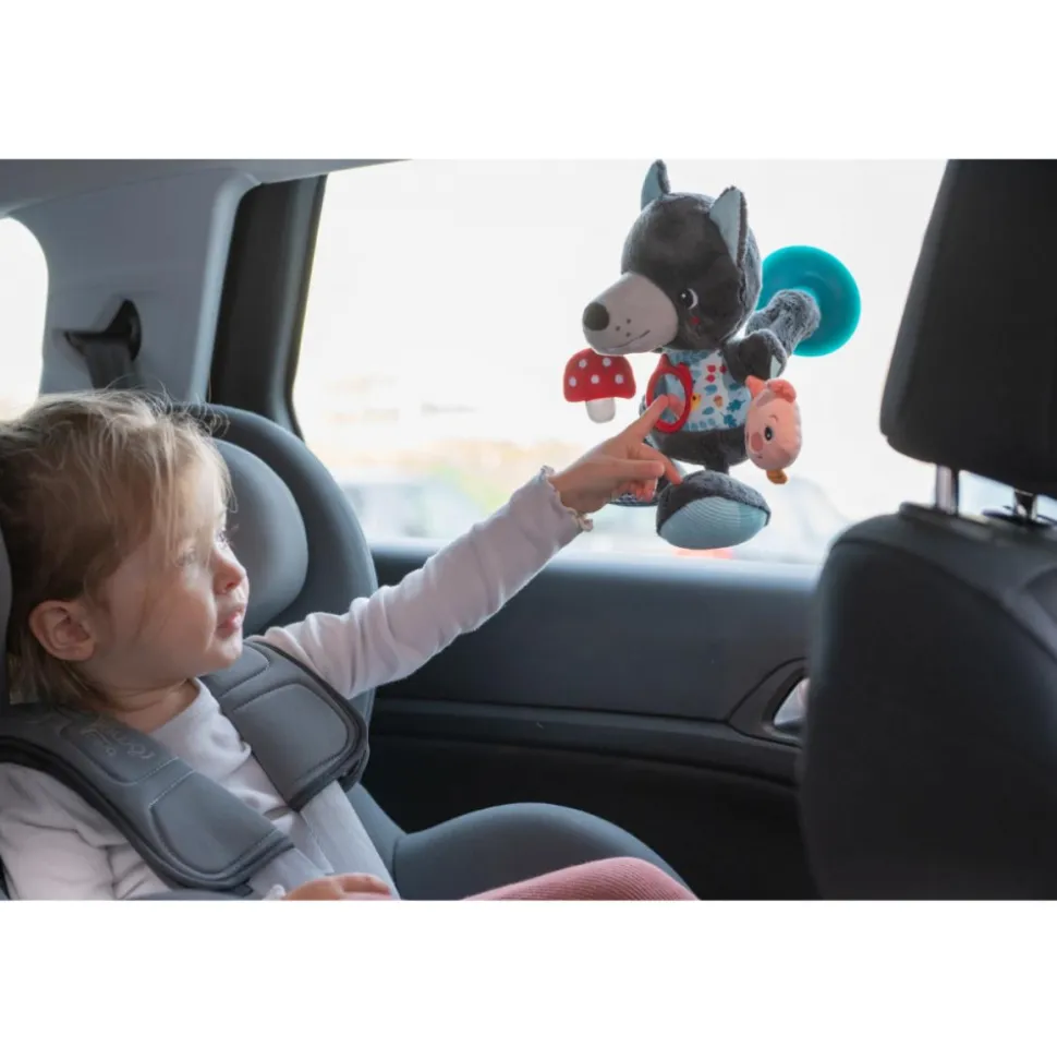 Peluche d'activités nomade louis