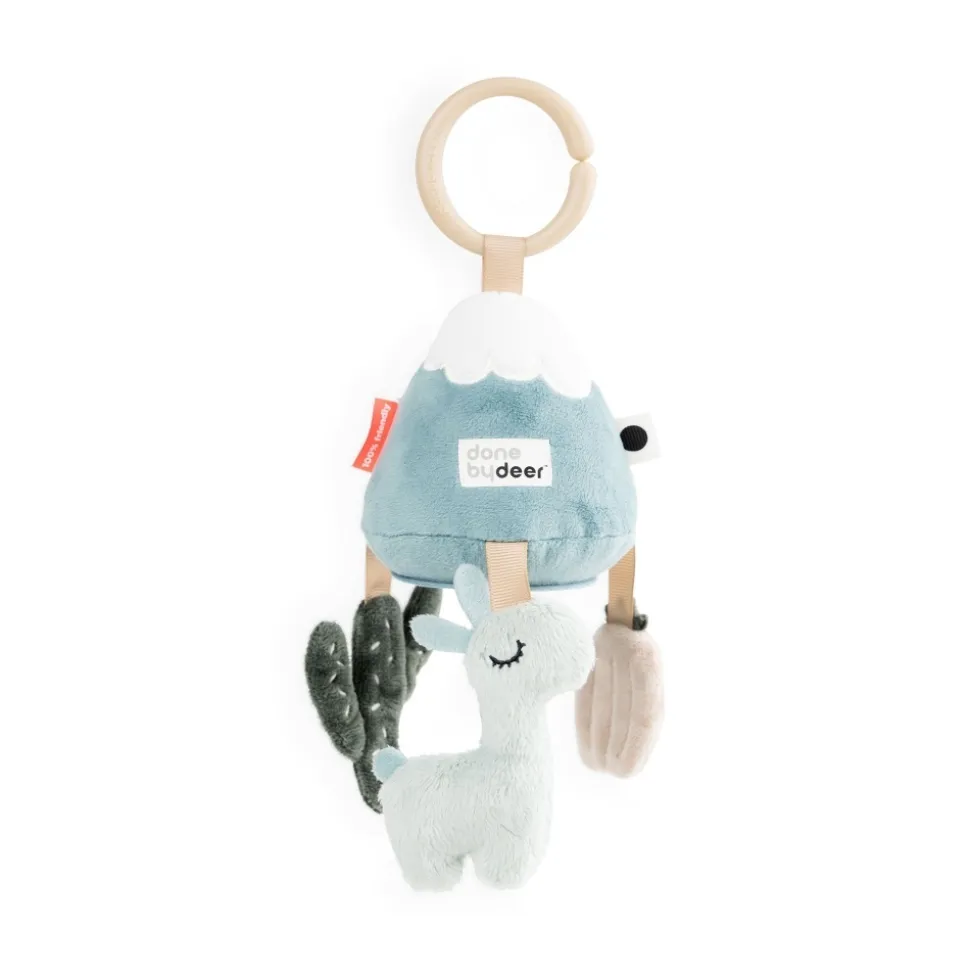 Peluche d'activités à suspendre lalee bleue