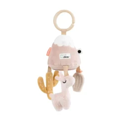Peluche d'activités à suspendre lalee rose