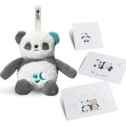 Peluche d'aide au sommeil rechargeable grofriend - pippo le panda