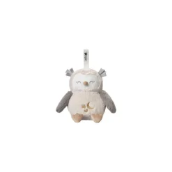 Peluche d'aide au sommeil rechargeable grofriend - ollie la chouette