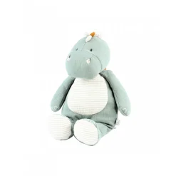Peluche dinosaure vert sauge - 25 cm