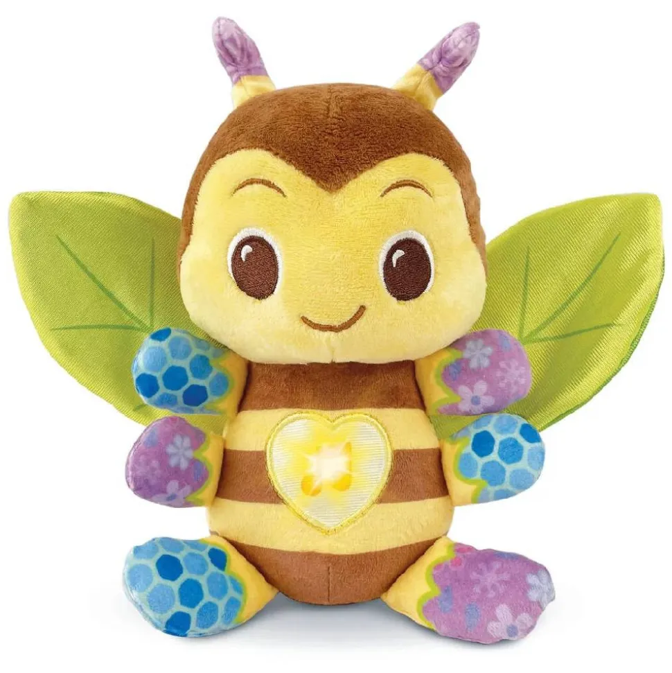 Peluche d'éveil maëlle mon abeille des découvertes