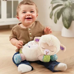 Peluche d'éveil manon, mouton nuit étoilée 3 en 1