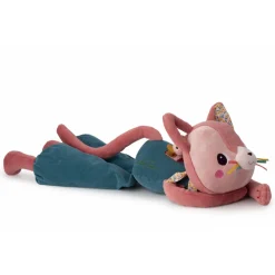 Peluche géante d'activités jeanne le chat