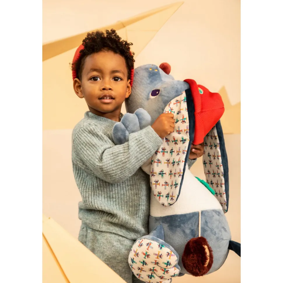 Peluche géante d'activités jules le chien