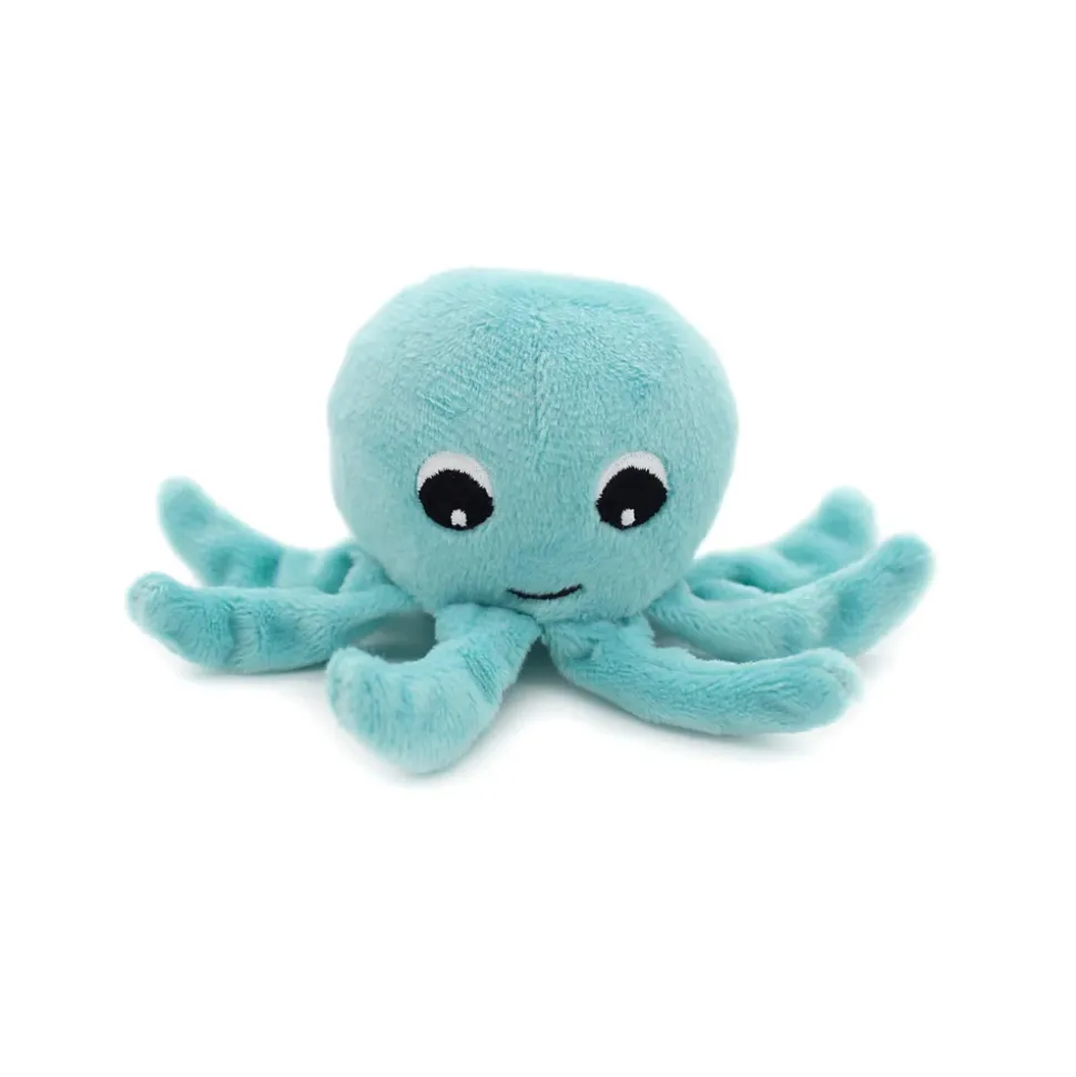 Peluche géante les ptipotos pieuvre et son bébé filou aqua