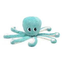 Peluche géante les ptipotos pieuvre et son bébé filou aqua
