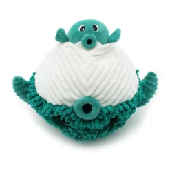 Peluche géante les ptipotos poisson globe et son bébé gobetou vert