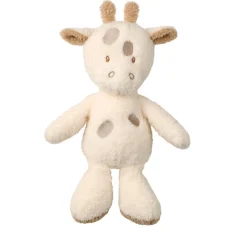 Peluche girafe bouclette 30cm écru teddy bouclette