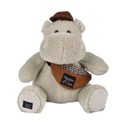 Peluche hippopotame hello brook 20 cm