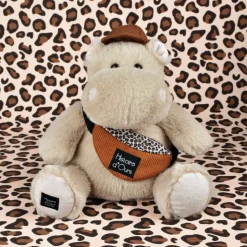 Peluche hippopotame hello brook 20 cm