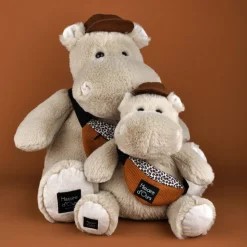 Peluche hippopotame hello brook 20 cm