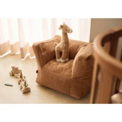 Peluche jungle jambo girafe biscuit 52 cm