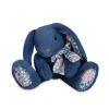 Peluche lapin bleu copains câlins 25 cm