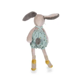Peluche lapin 40cm trois petits lapins - sauge