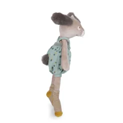 Peluche lapin 40cm trois petits lapins - sauge