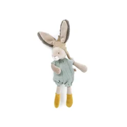 Peluche lapin 32 cm trois petits lapins - sauge