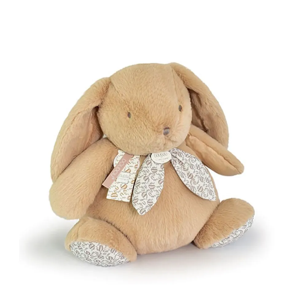 Peluche lapin doudou 42 cm beige sable