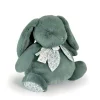 Peluche lapin doudou 42 cm vert sauge