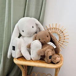 Peluche lapin noisette 32 cm