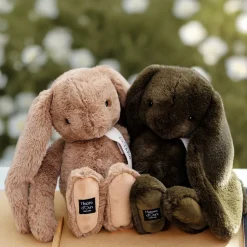 Peluche lapin noisette 32 cm