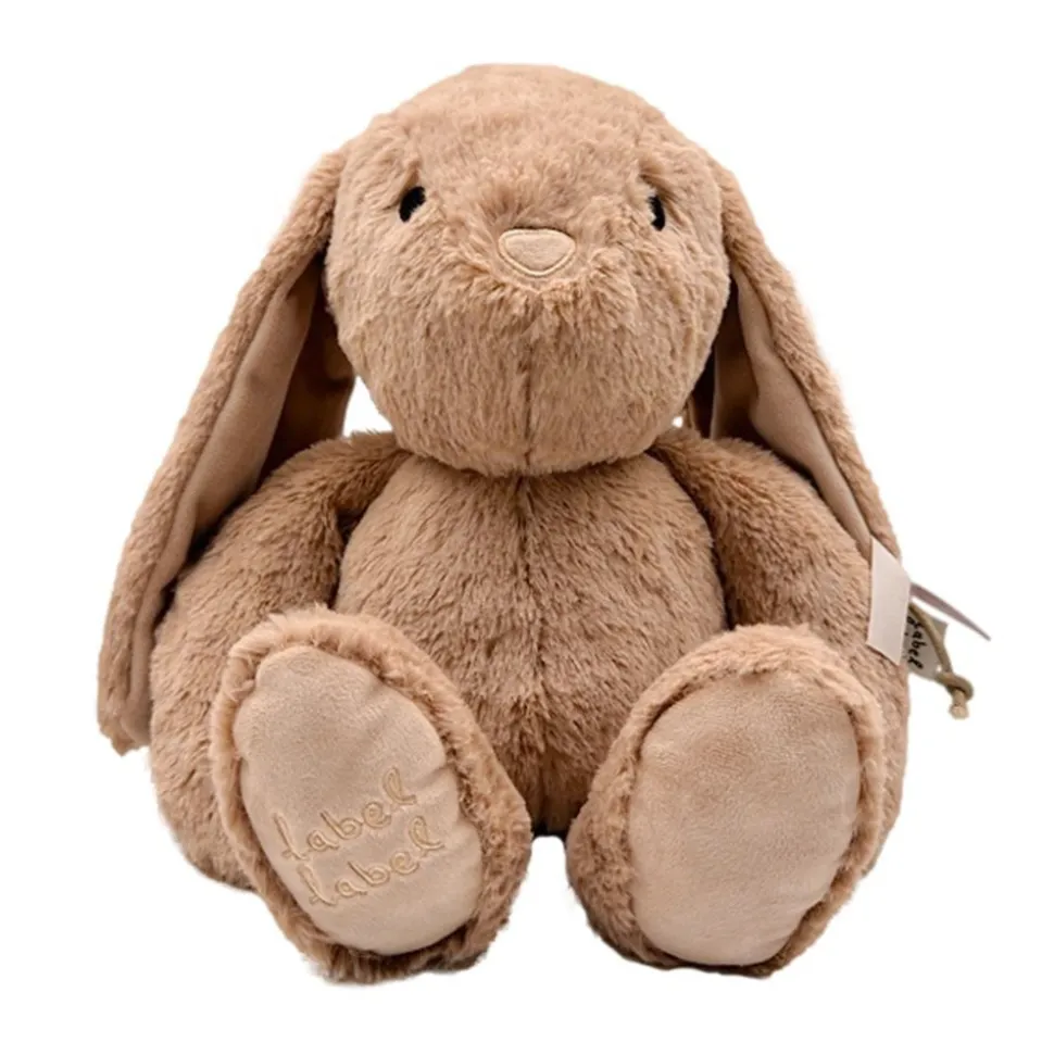 Peluche lapin rosa l - nougat
