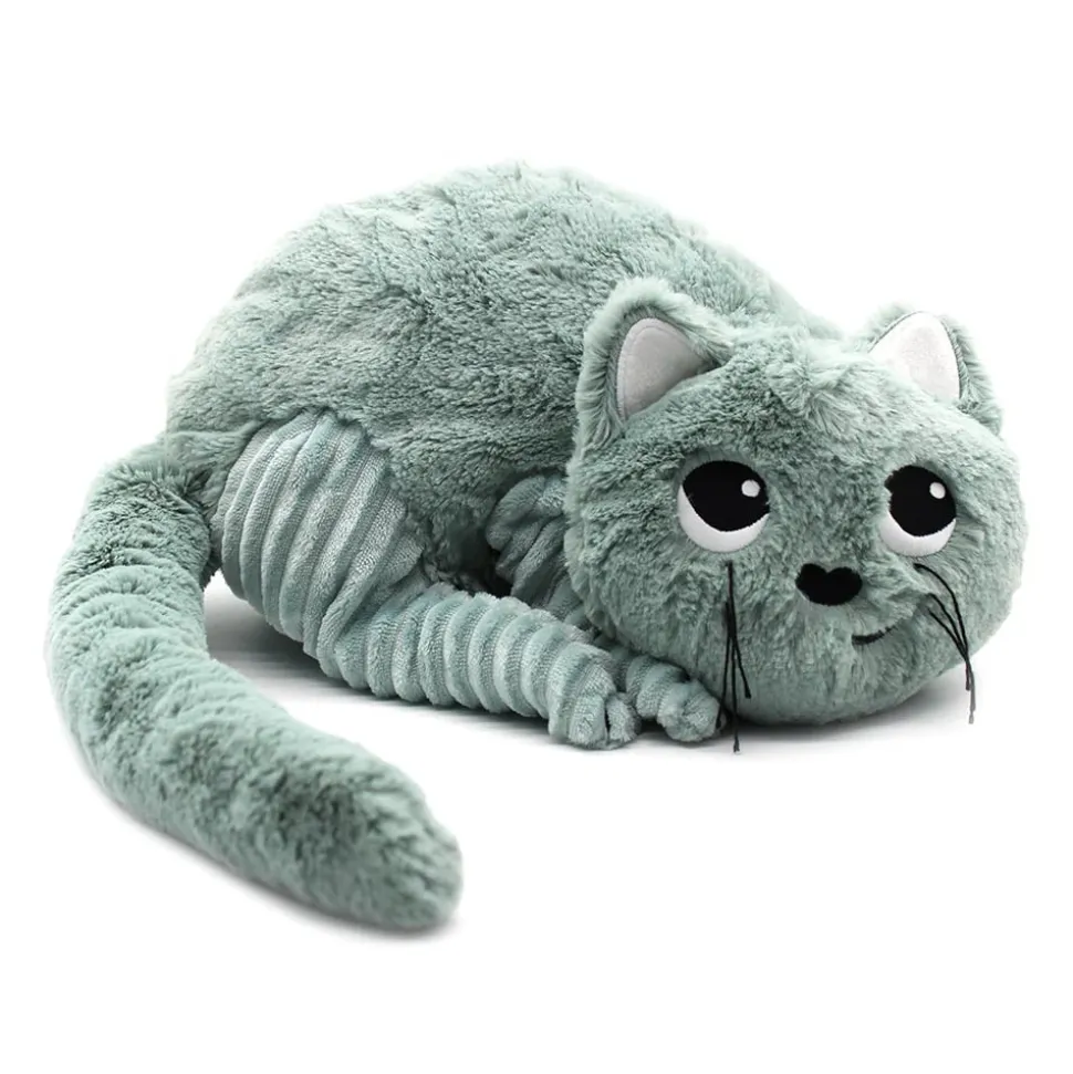 Peluche les ptipotos chat et son bébé menthe
