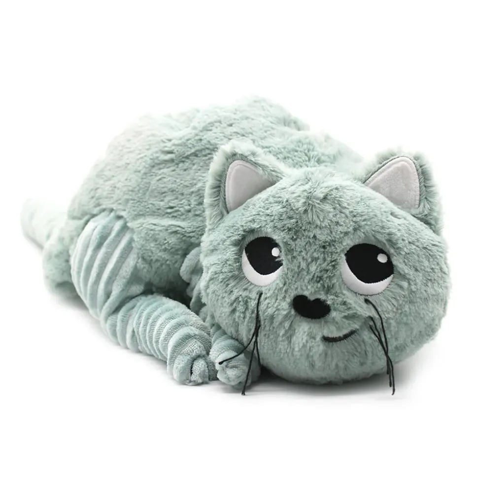 Peluche les ptipotos chat et son bébé menthe