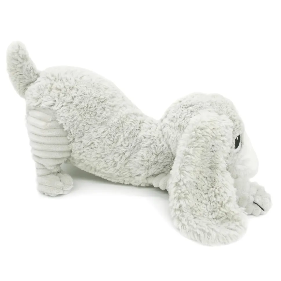 Peluche les ptipotos chien et son bébé gris