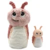 Peluche les ptipotos escargot et son bébé rose