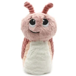 Peluche les ptipotos escargot et son bébé rose