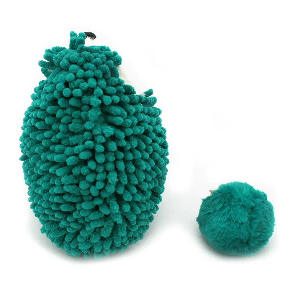 Peluche les ptipotos hérisson et son bébé piktou vert