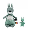 Peluche les ptipotos kangourou et son bébé allezou vert