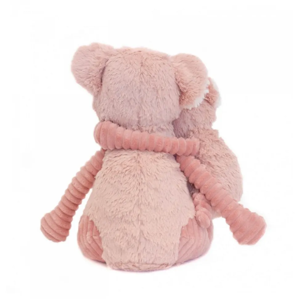Peluche les ptipotos koala et son bébé trankilou rose