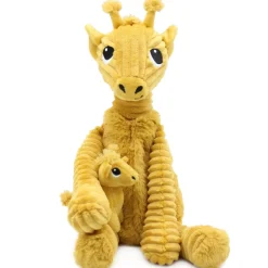 Peluche les ptipotos la girafe loncou maman et bébé