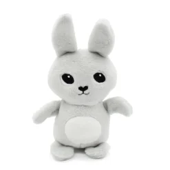 Peluche les ptipotos lapin et son bébé gris