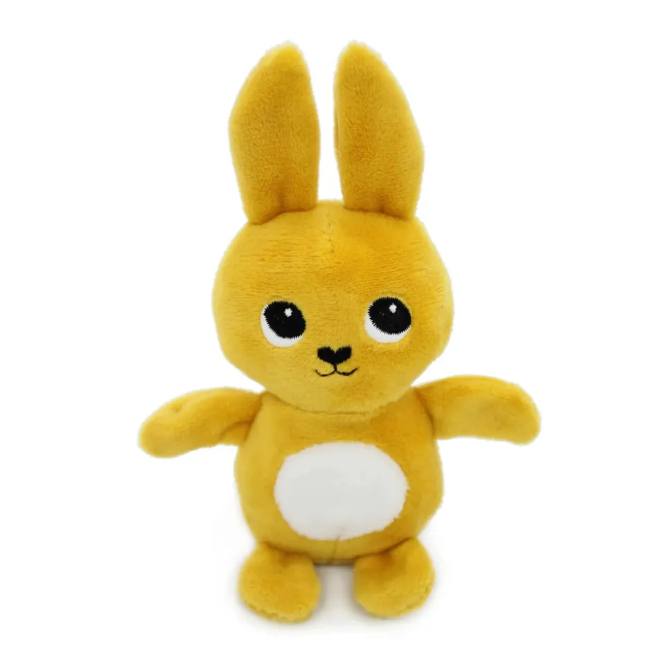 Peluche les ptipotos lapin et son bébé moutarde