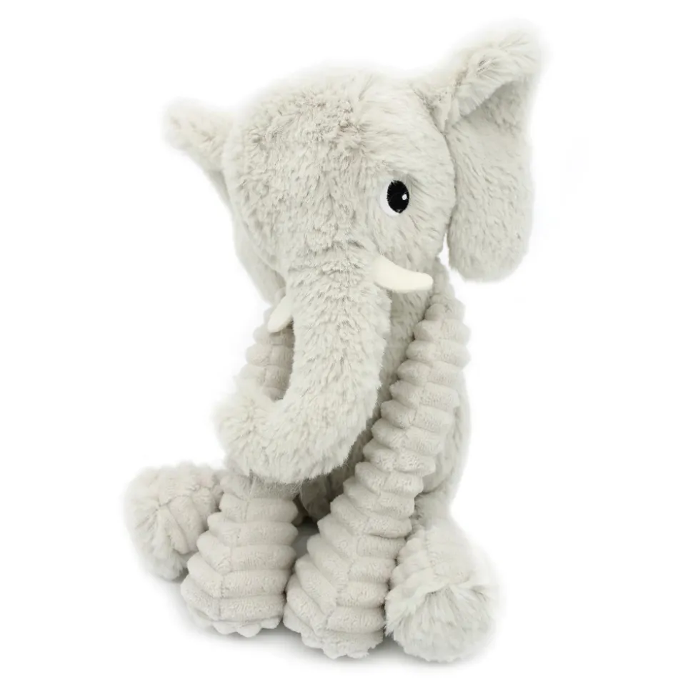 Peluche les ptipotos éléphant et son bébé gris