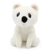 Peluche les ptipotos ours polaire maman et bébé blanc