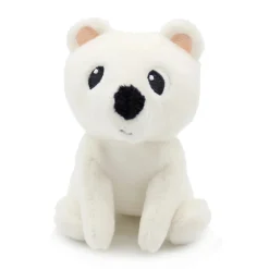 Peluche les ptipotos ours polaire maman et bébé blanc
