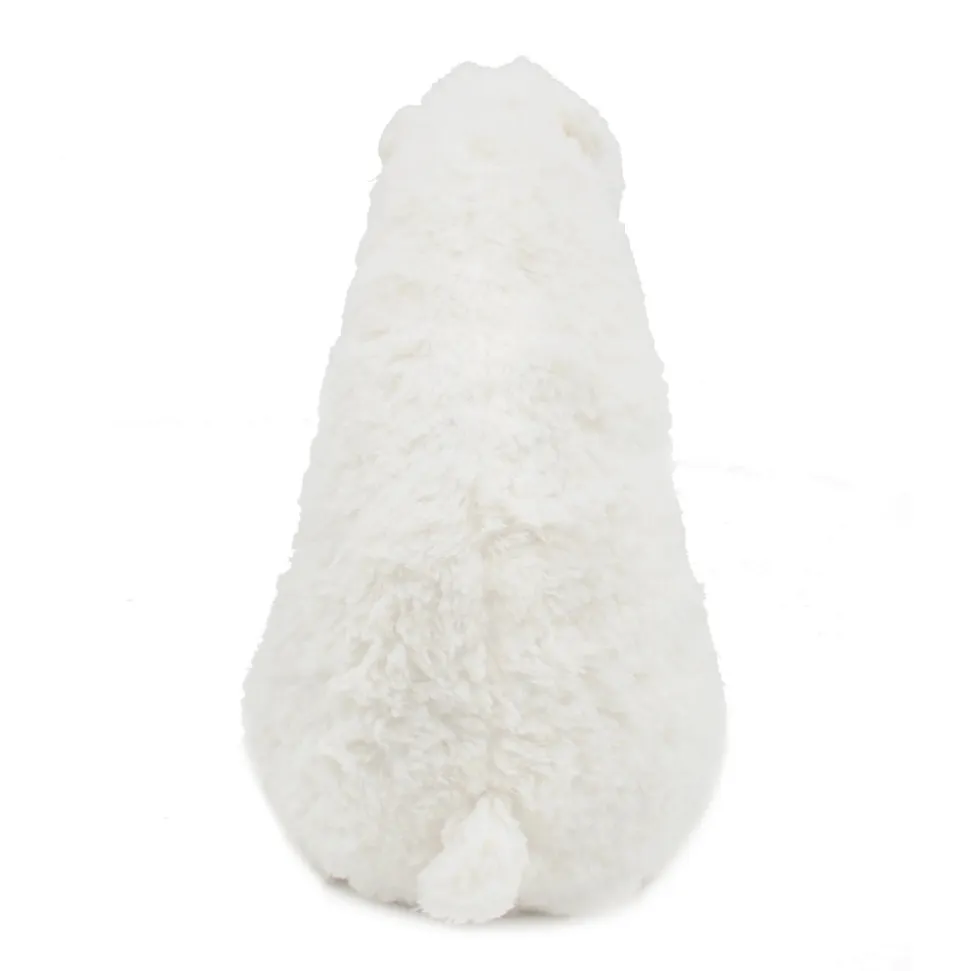 Peluche les ptipotos ours polaire maman et bébé blanc