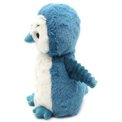 Peluche les ptipotos pingouin et son bébé bleu