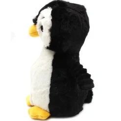 Peluche les ptipotos pingouin et son bébé noir