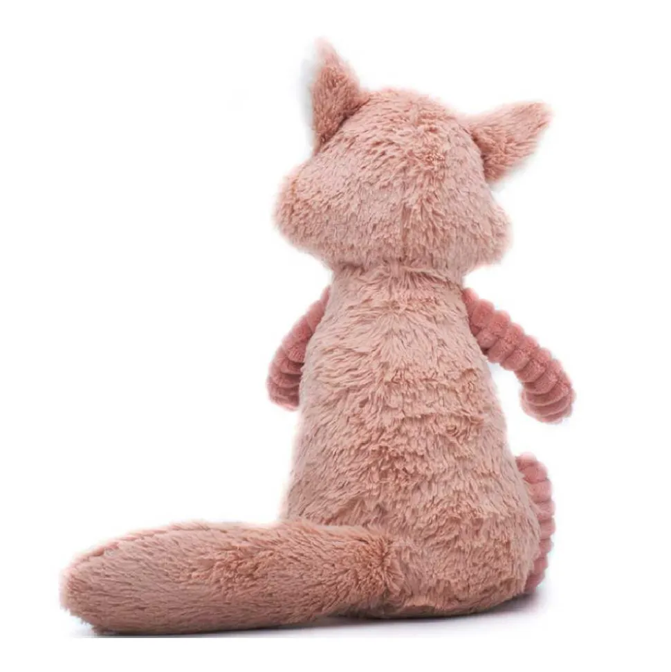 Peluche les ptipotos raton laveur netoitou rose