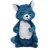 Peluche les ptipotos raton laveur netoitou bleu