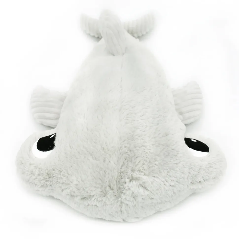 Peluche les ptipotos requin et son bébé gris