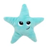 Peluche les ptipotos étoile de mer et son bébé aqua
