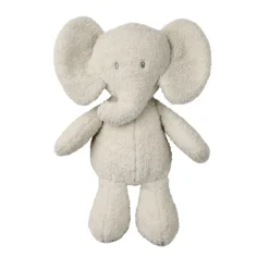 Peluche éléphant bouclette 30cm gris teddy bouclette